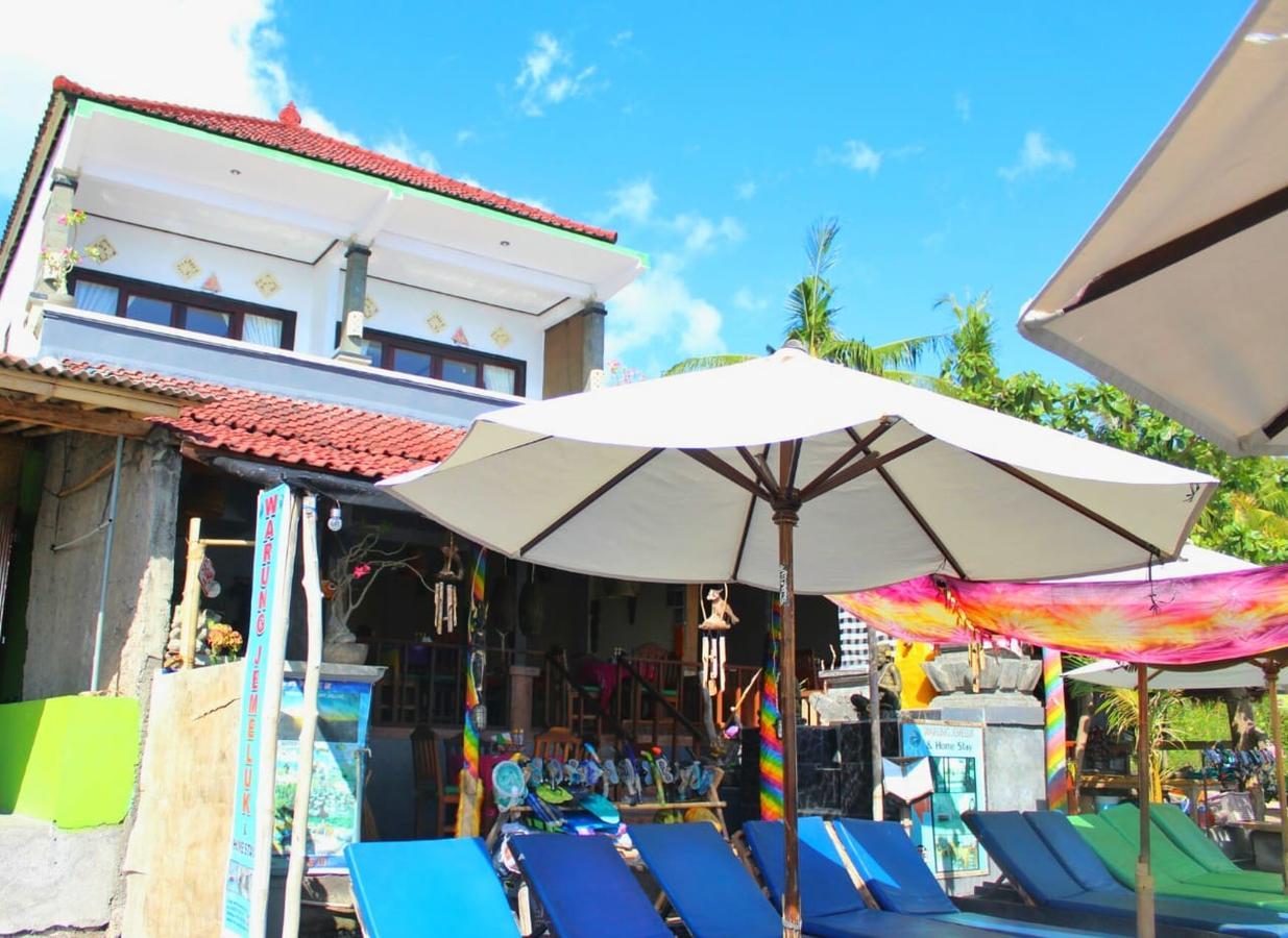 Warung Jemeluk & Home Stay アメッド エクステリア 写真